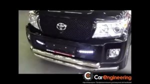 Toyota Land Cruiser 200 -  дневные ходовые огни DRL в Тойота Ленд Крузер 200