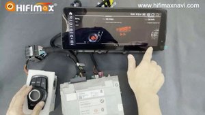 12.3 inch BMW X3 F25 X4 F26 CIC NBT Android Navigation GPS screen retrofit Apple Carplay upgrade