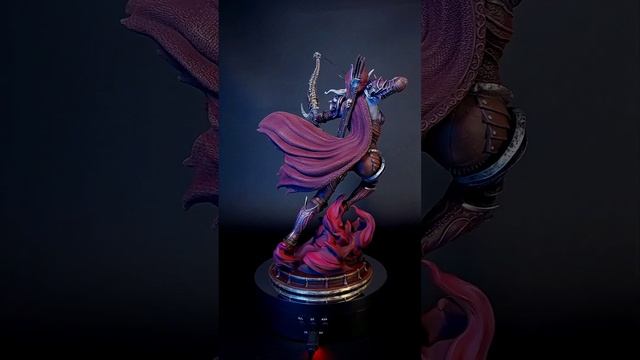Сильвана Ветрокрылая. Sylvanas Windrunner Warcraft смотреть онлайн
