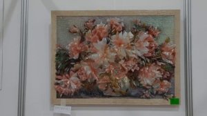 картины из стекла, секция прикладники современное искусство онлайн экскурсия на выставке АртРостов