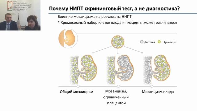 Неинвазивный пренатальный тест (НИПТ) технологические особенности. Баранова Елена Евгеньевна