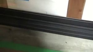 2 ой этап Установка стартовой планки Японский сайдинг