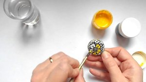 Polymer clay tutorial: Diy pendant "For the joy"/ МК: Кулон "На радость" из полимерной глины.