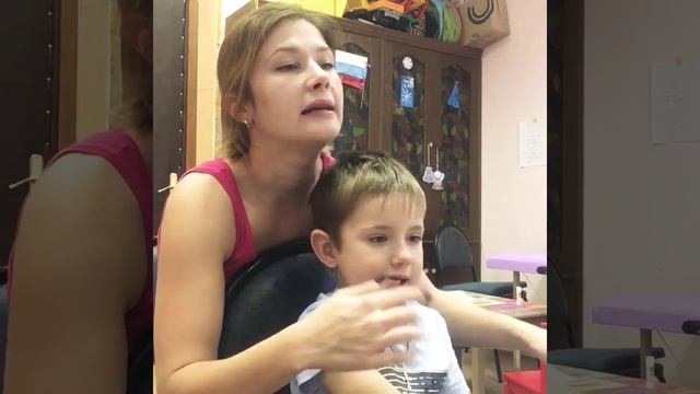 Артикуляционная гимнастика с ребёнком с моторной алалией. Второе занятие.