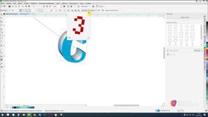 УРОК 11. Создаем 3D текст. CorelDRAW 2020 для начинающих.