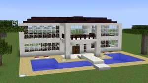 Майнкрафт - Как построить современный особняк 2 Minecraft