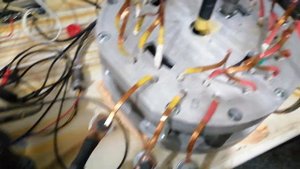 Работа ВИД двигателя, без одной фазы