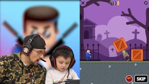 FRIDAY the 13th Traps FGTEEV! (Mr Bullet & Silly Walks 3 Games Mash Up + Skit)