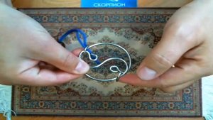 Решение головоломки 97974 Скорпион из коллекции 20 созвездий компании Эврика