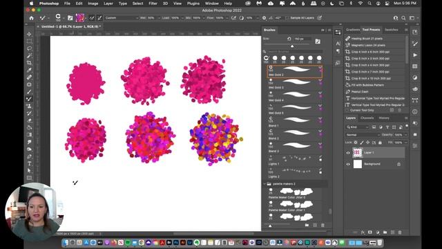 How to create your own color palettes / color blends for the Photoshop Wet Paint Mixer Brushes смотреть онлайн