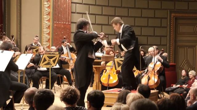 Liviu Prunaru plays Dvorak Violin Concerto - II. Adagio ma non troppo смотреть онлайн