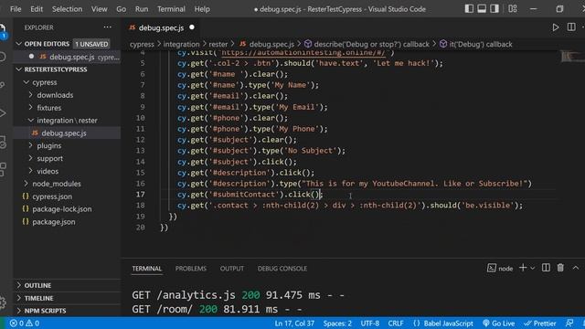 Mastering Debugging in Cypress: How to Stop and Troubleshoot Your Tests! #cypress  #debugging