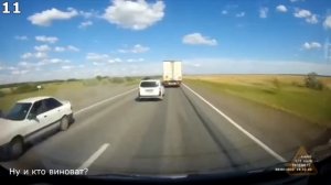 Быдло на дороге. Неадекватные водители пойманные на видеорегистратор. Не на тех нарвались.