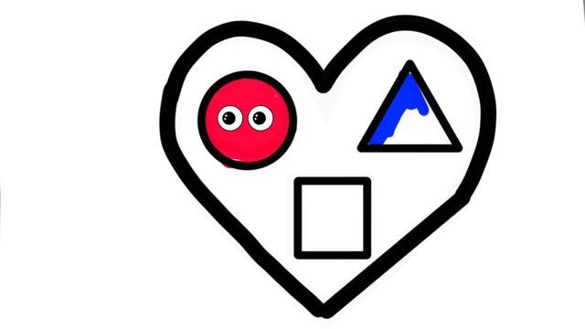 How to draw shapes || draw 2d shapes for nursery kids and toddlers || easy to draw ♥️