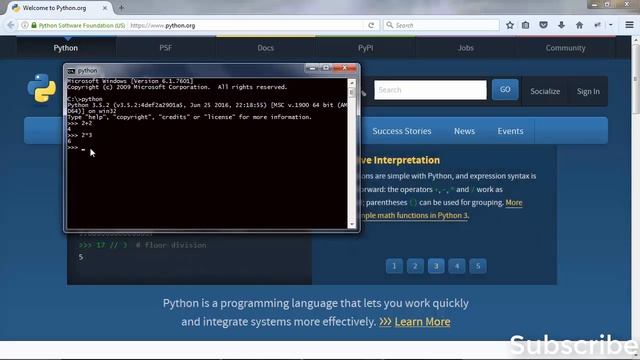 Python Tutorials for beginners -3- How to set up Python on Windows смотреть онлайн
