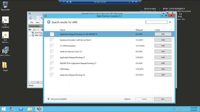 How to reverse proxy java app in Windows server 2012 R2 Using IIS. смотреть онлайн