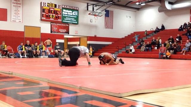Sussex Hamilton Wrestling vs Germantown Joshua Reindl 120618 смотреть онлайн