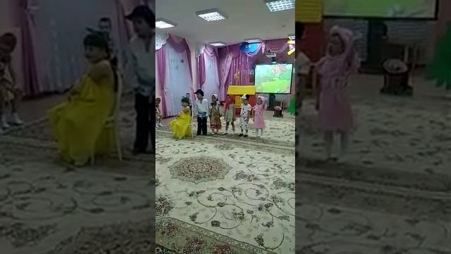 Асель-кошечка. Постановка сказки "Репка" 20.11.2019 смотреть онлайн