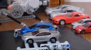 Lego Technic Driving JAGUAR Mercedes Nissan C4