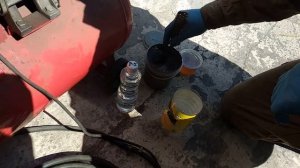 Boat keel repair - Ремонт киля на катере Nissan Seabreeze 500 Nikolay Baryshev