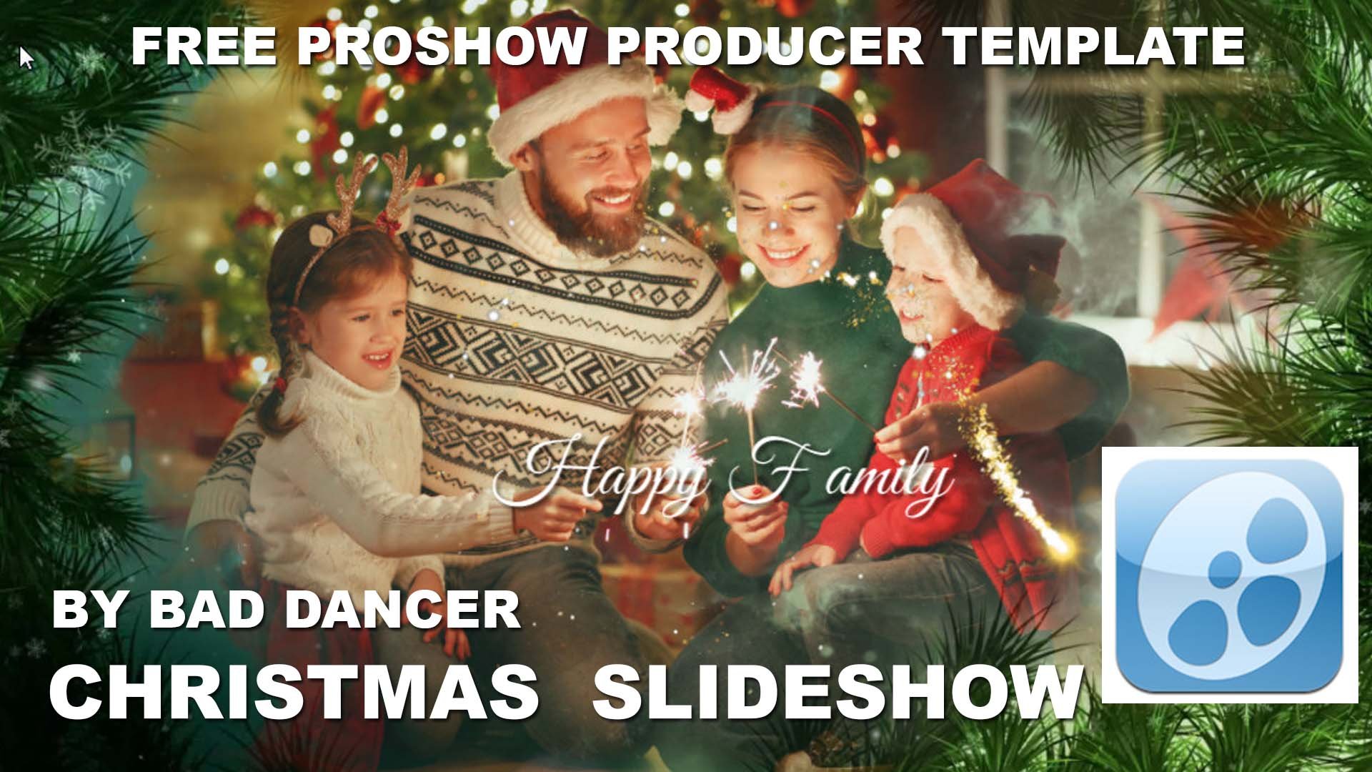 Free ProShow Producer Template - Christmas Slideshow ID20122022