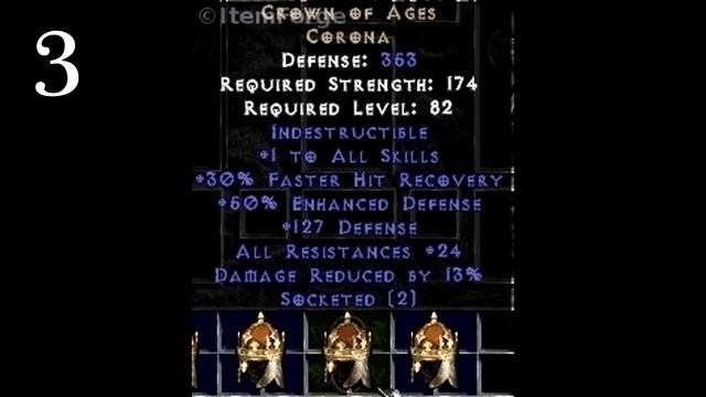 ТОП 5 Cамых Редких Предметов в Diablo 2  ( 2017 ) ► Patch 1.14 ► by Tigerplays