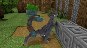 Малыш Зомби и Малыш Дракон в Майнкрафте - Школа монстров #2 - Анимация Майнкрафт