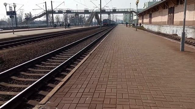 ЭР9Т-685 прибывает на с.т Борисов | ЭР9Т-685 прыбывае на с.т Барысаў смотреть онлайн