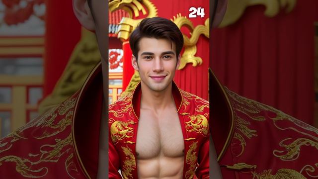 [4K] AI Art Men Lookbook: 2024 Chinese New Year Fashion