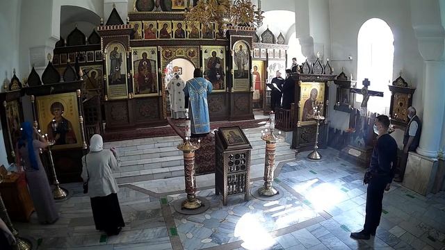 11.07.2020 Иконы Божией Матери именуемой Троеручица. Часы. Литургия.