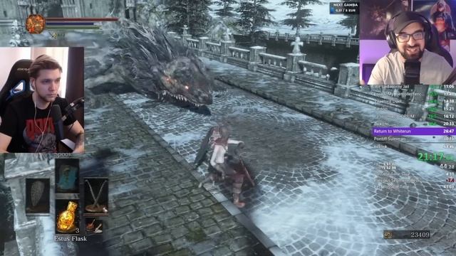 El ENFERMIZO SPEED RUN RECORD MUNDIAL de DARK SOULS 3 sin GLITCHES!!! смотреть онлайн