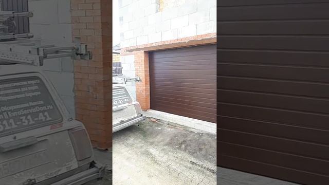 Автоматические секционные ворота DoorHan смотреть онлайн