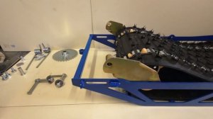 Самостоятельная сборка модуля гусеницы