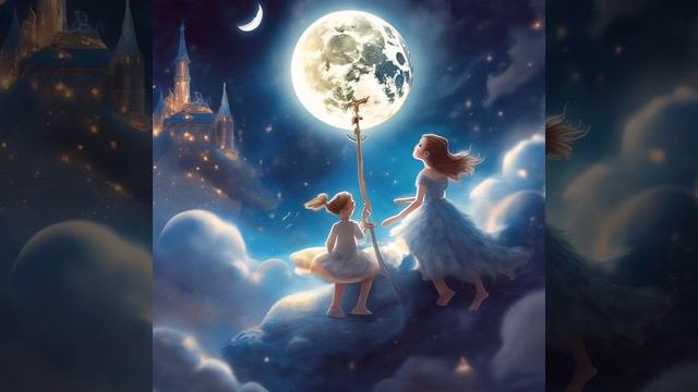 Сказка на ночь для детей до 7 лет. Приключения Луны. #сказка #сказкинаночь #сказкидлядетей