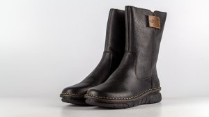 Полусапоги Rieker женские черные 73350-00
