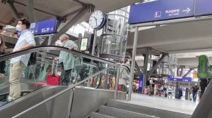 Как выглядит центральный вокзал Берлина (23.07.2021).