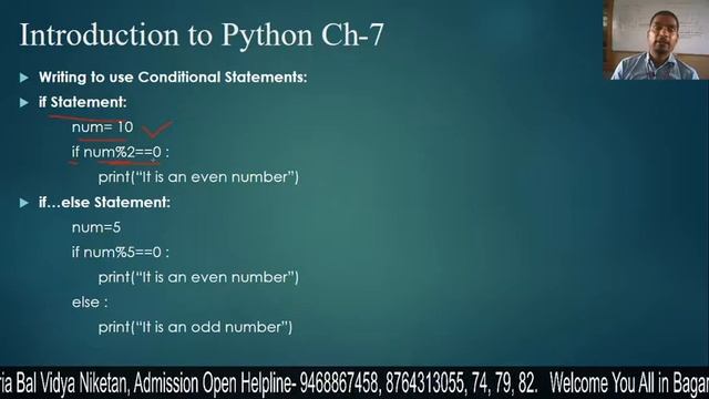 Introduction to Python -11  (Ch -7)