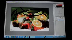 Photoshop на планшете Windows 8.1 Pipo W3