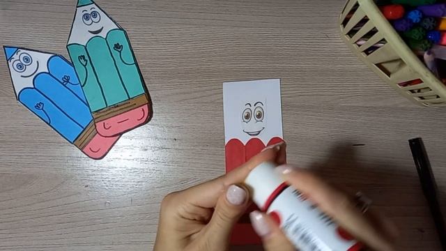 Мастер-класс для детей закладка "Весёлые карандаши" смотреть онлайн