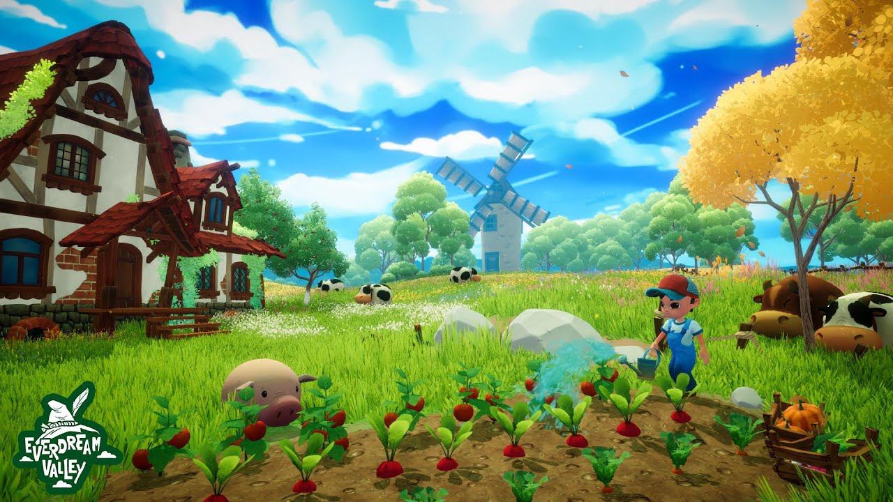 Everdream Valley — релизный трейлер - состоялся выход игры смотреть онлайн