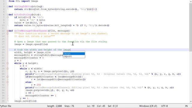 IT 2750 - Python Best Practices and Week 8 Lab