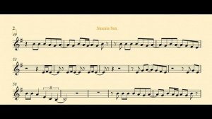 Michael Jackson - Billie Jean (Sinesia Sax cover) / Alto Sax Sheet Music & Backing Track