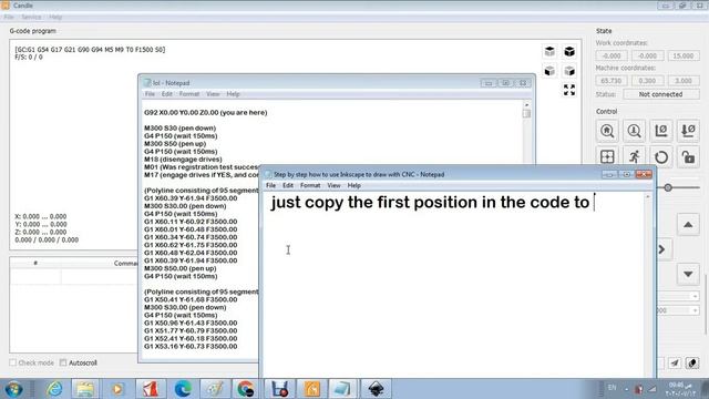 Step by Step how to use Inkscape to generate G-Code for Any picture and draw it on CNC-3018 Machine смотреть онлайн