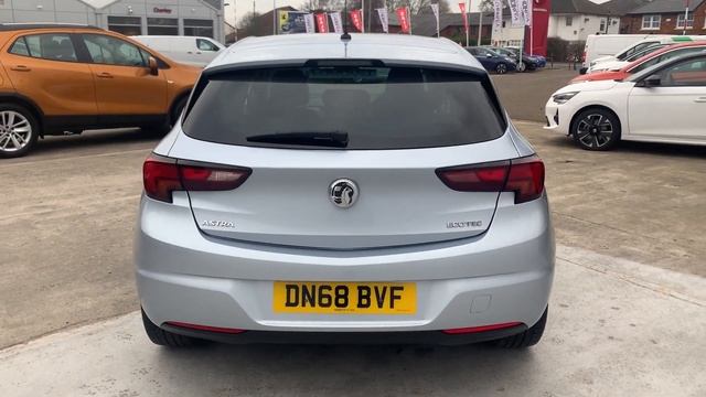 Vauxhall Astra | 1.0T ecoTEC Design 5dr | Silver | DN68BVF смотреть онлайн