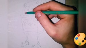 КАК НАРИСОВАТЬ ГУБКУ БОБА 2019 (КАРАНДАШОМ )