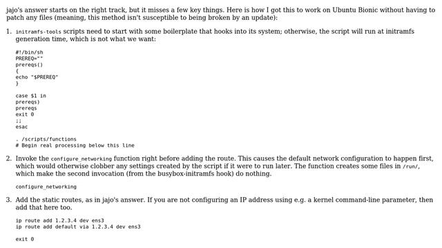 Ubuntu full disc encryption on Hetzner Cloud adding add static route in initramfs смотреть онлайн
