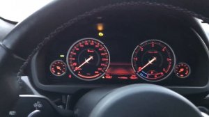 Запуск дизельного BMW F16 30d в мороз