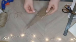 НОВОГОДНИЙ ДЕКОР из джутовой веревки / ВЕНОК, ЕЛОЧКИ, ПОДВЕСКА /Christmas decor / DIY Yuli at home