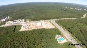 Города России-Нягань!!! С высоты птичьего полета!!!