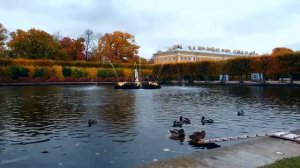 Осенний Петергоф. Верхний сад.